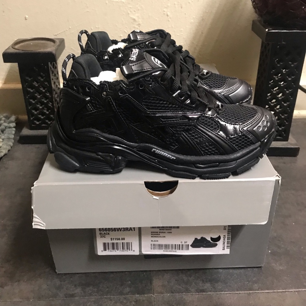 Balenciaga Black Athletic Shoes - Picture 2 of 13